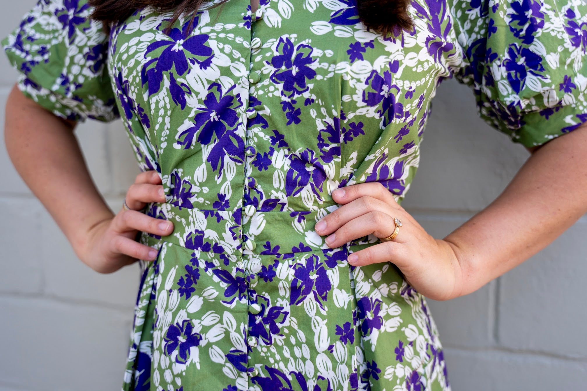 Zoisite Floral Dress