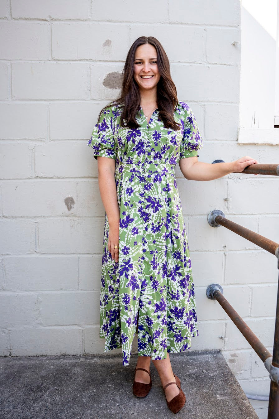 Zoisite Floral Dress