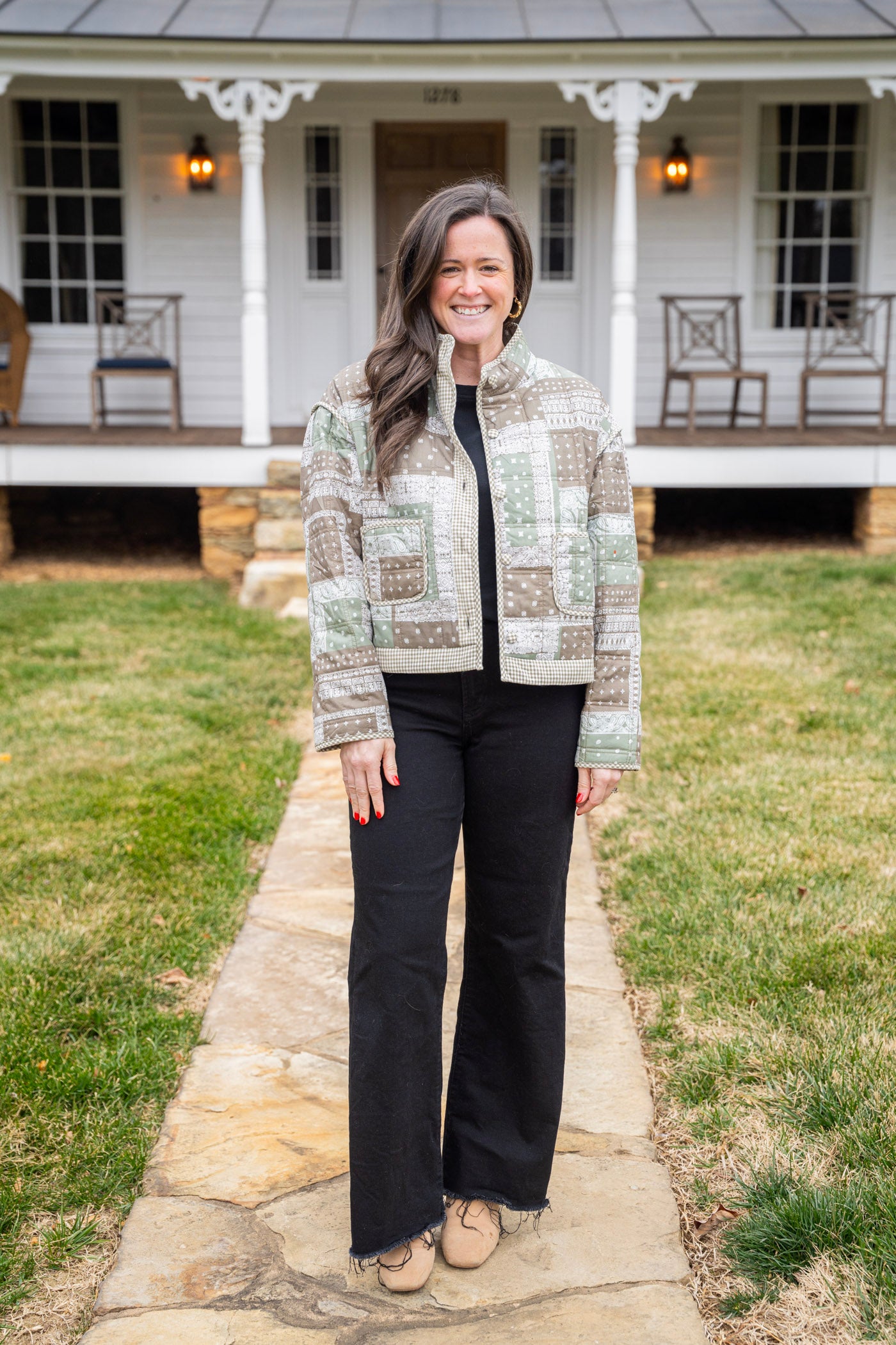 Ash Olive Bandana Jacket