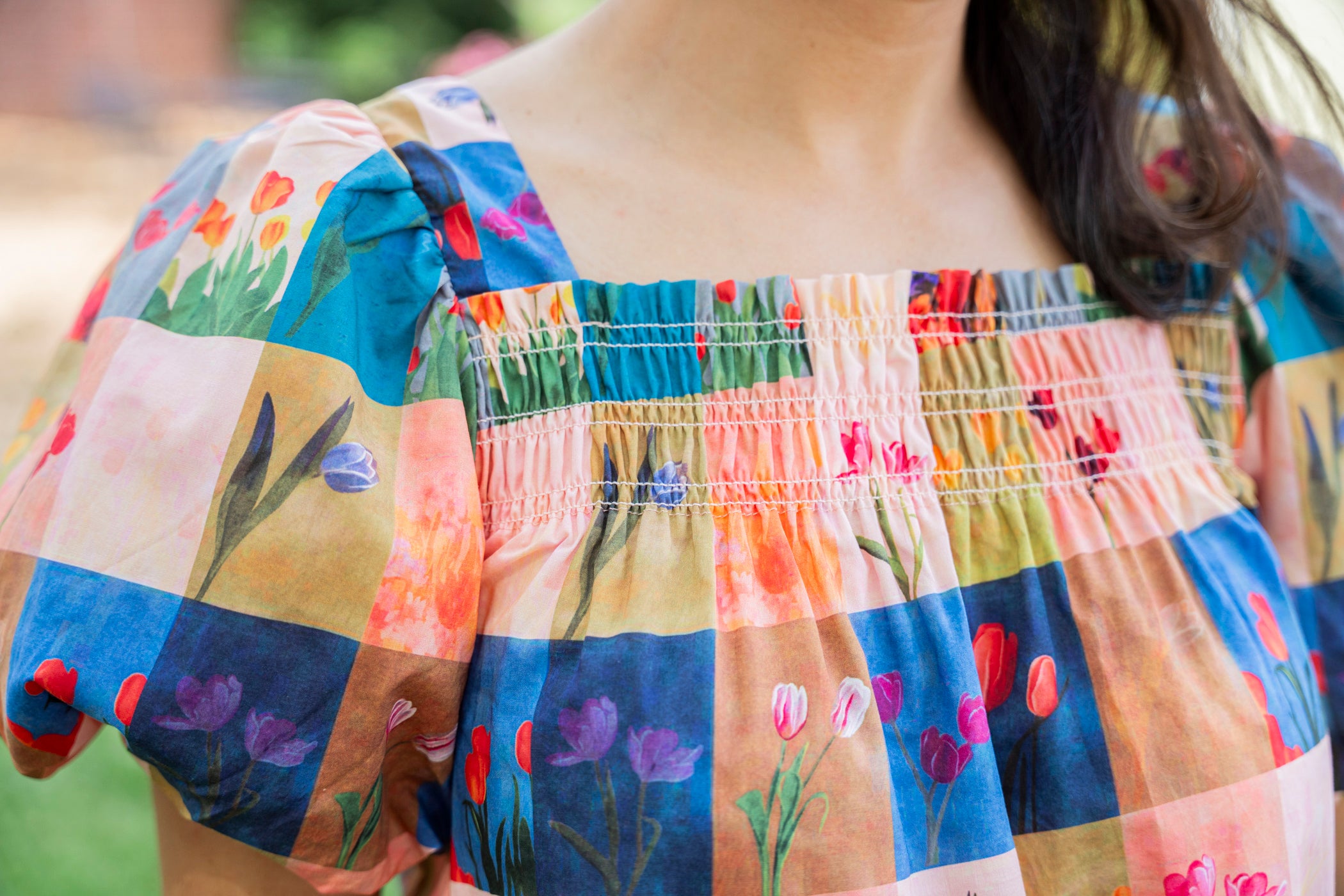 A Tulip a Day Mini Dress