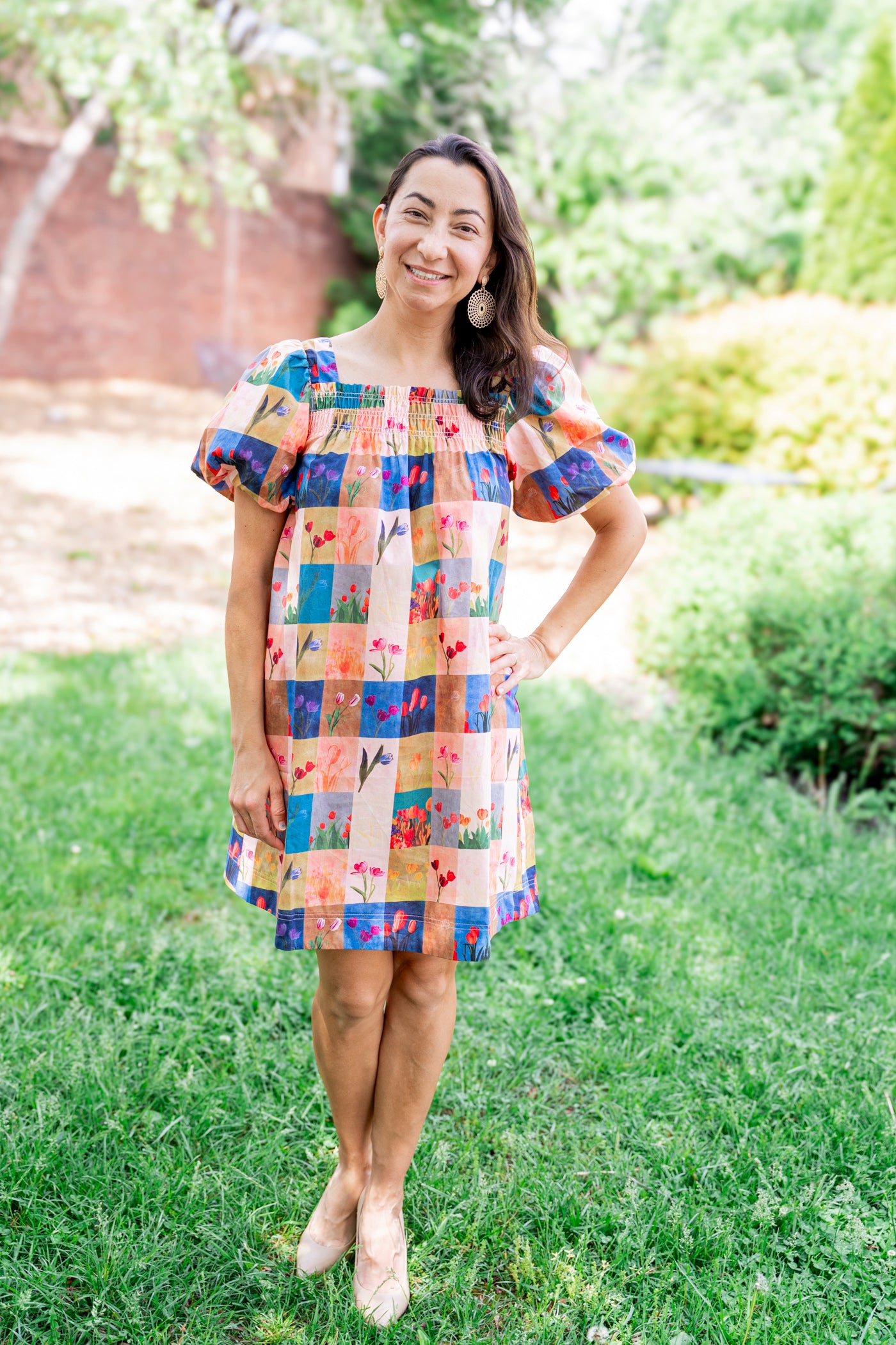 A Tulip a Day Mini Dress