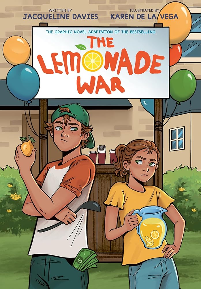 The Lemonade War Graphic Novel cover image