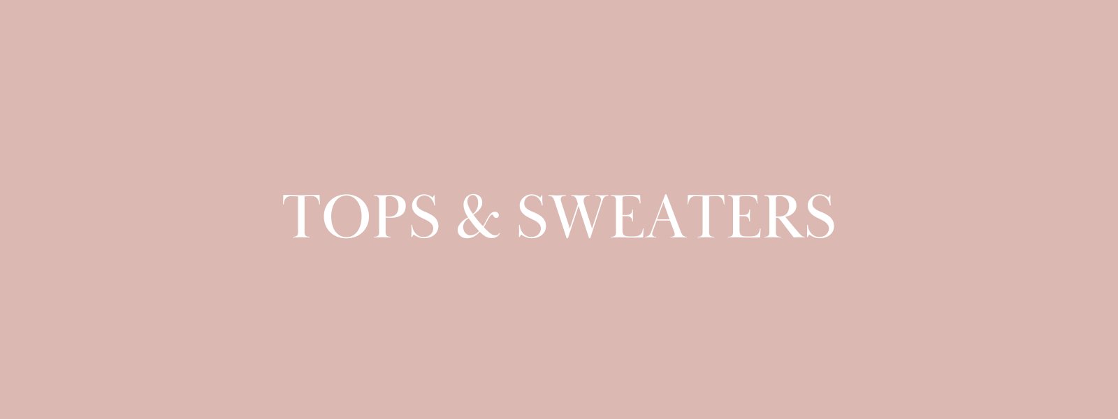 Tops & Sweaters