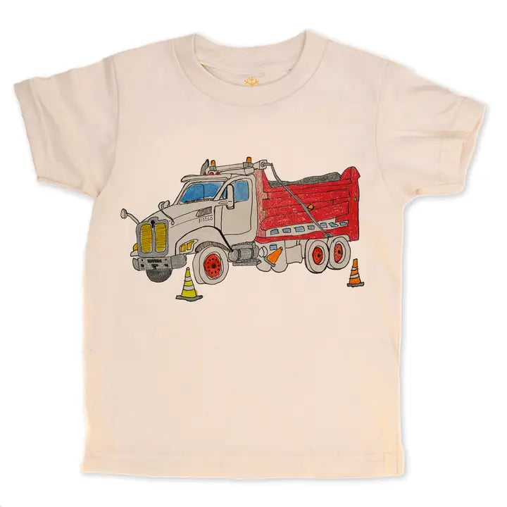 Dump Truck - Kids Organic Tee/Long Sleeve