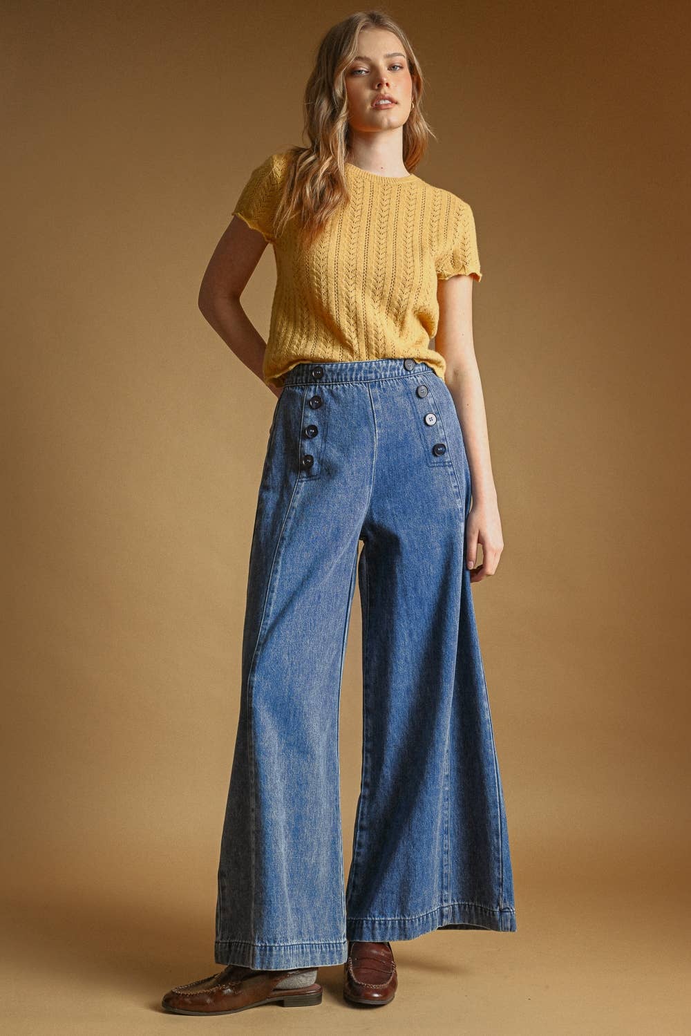Sailor Wide Leg Jeans