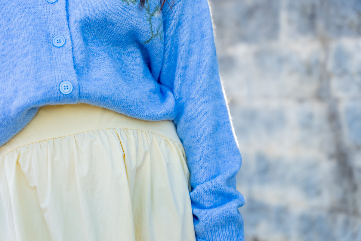 Lemon Drop Midi Skirt