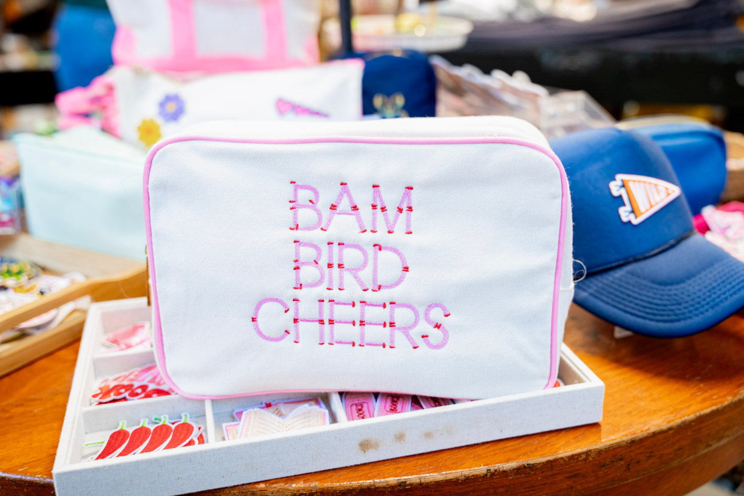 Bam Bird Cheers Tile Bag