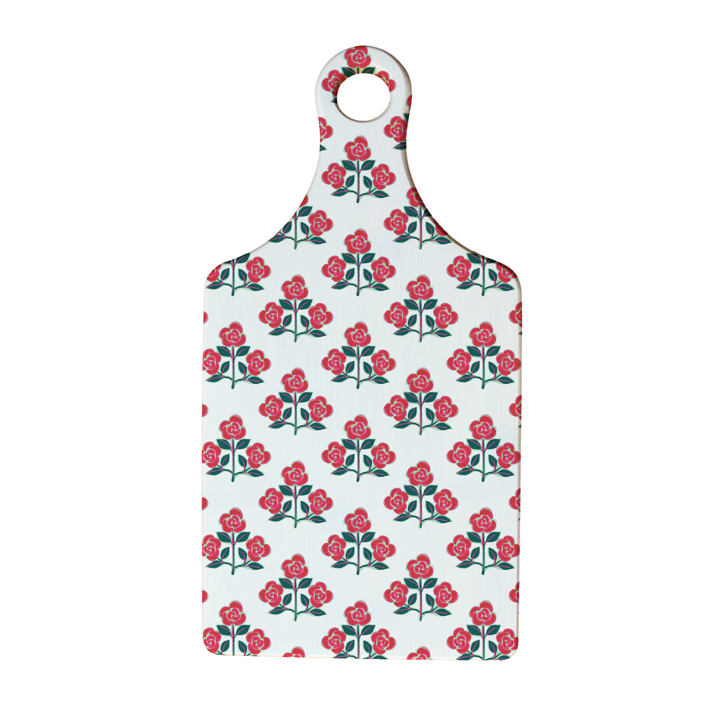 Charcuterie Serving Board w/Handle - Betsy: Red