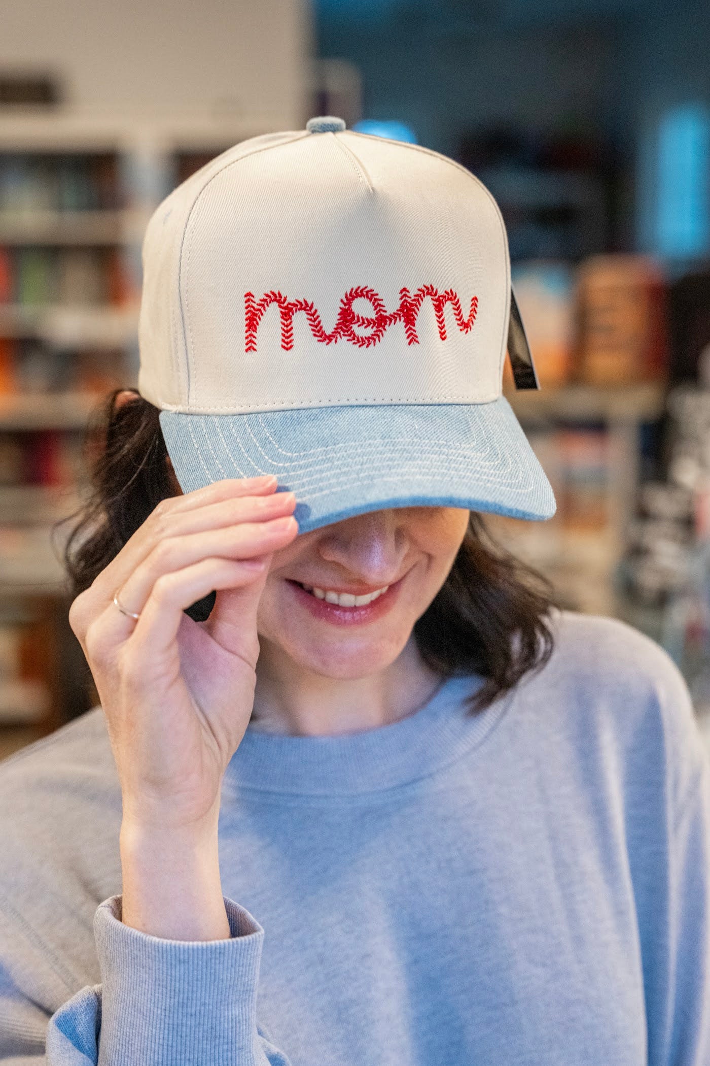 Baseball Mom Two-tone Hat