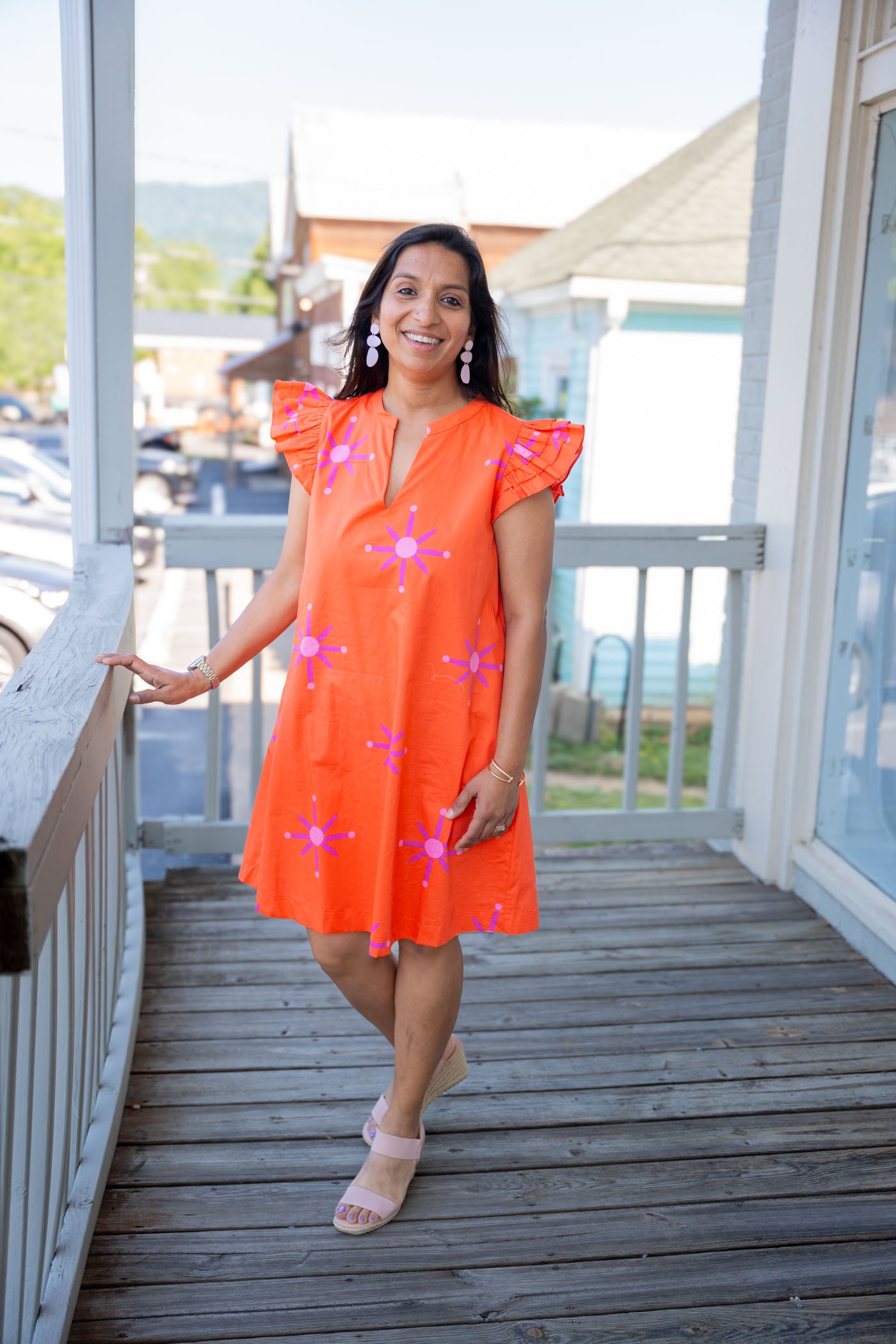 Karani Starburst Mini Dress