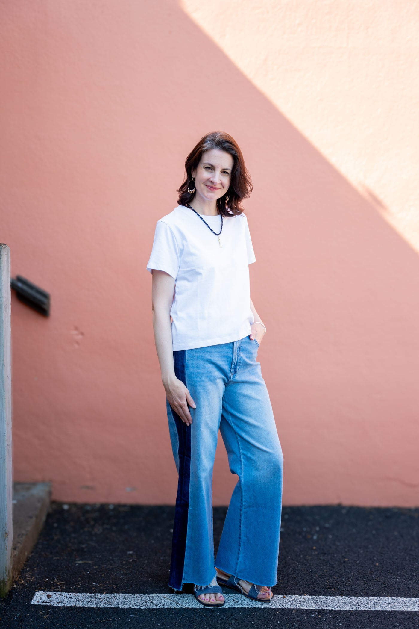 Caroline Classic White Tee