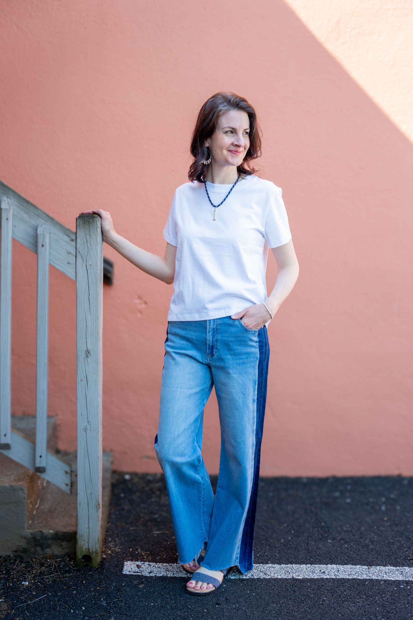 Caroline Classic White Tee