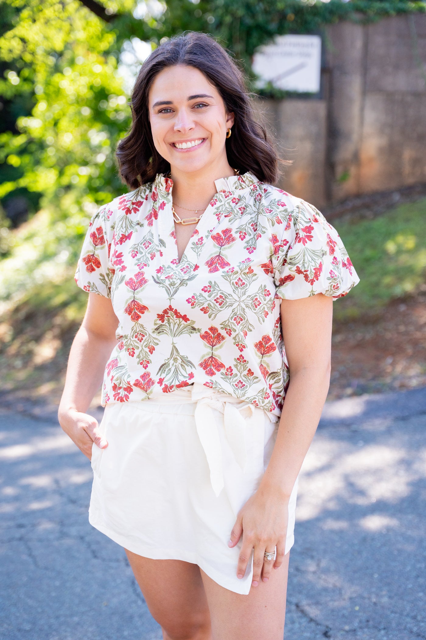 Kinsey Puff Sleeve Blouse