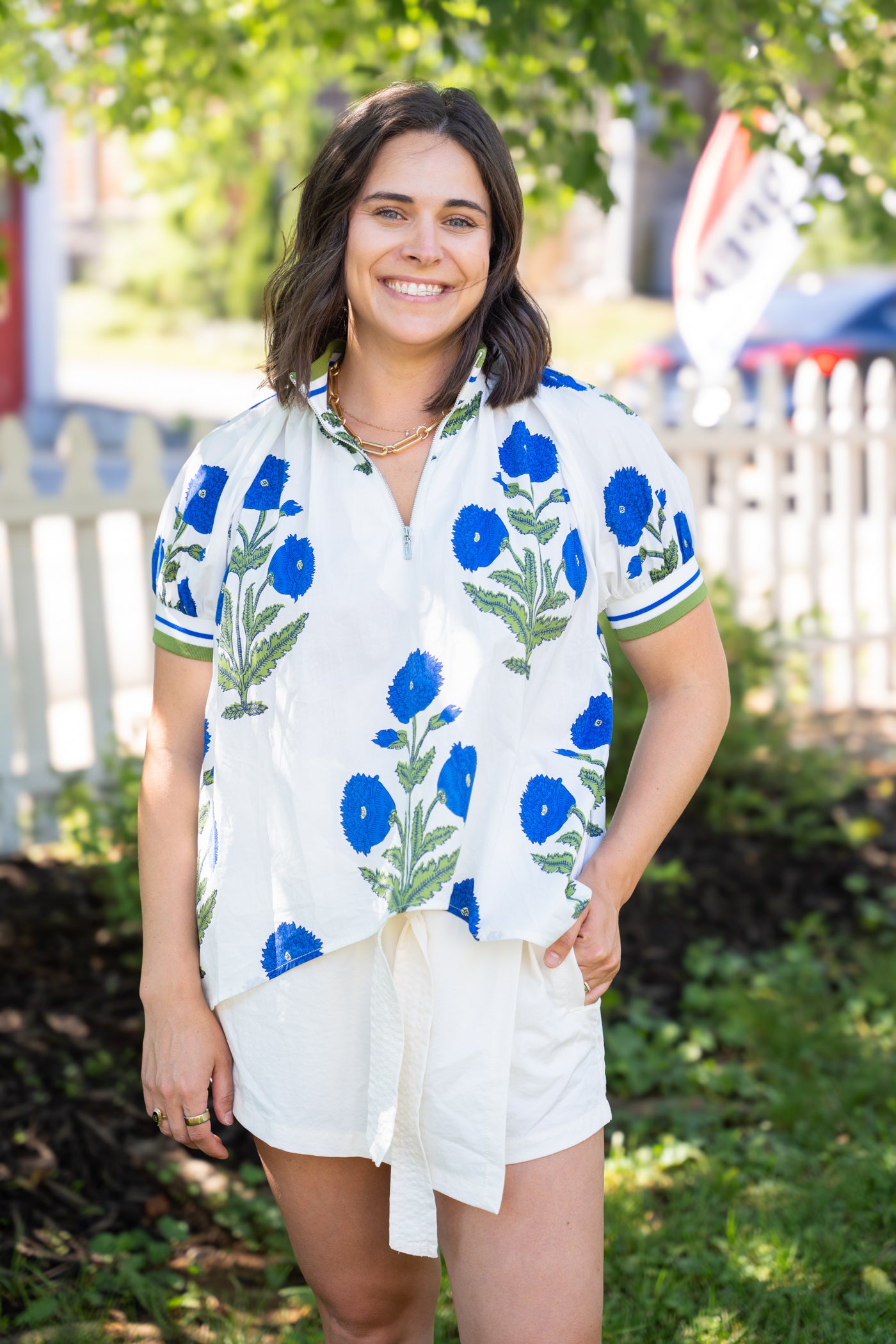Lola Floral Print Top