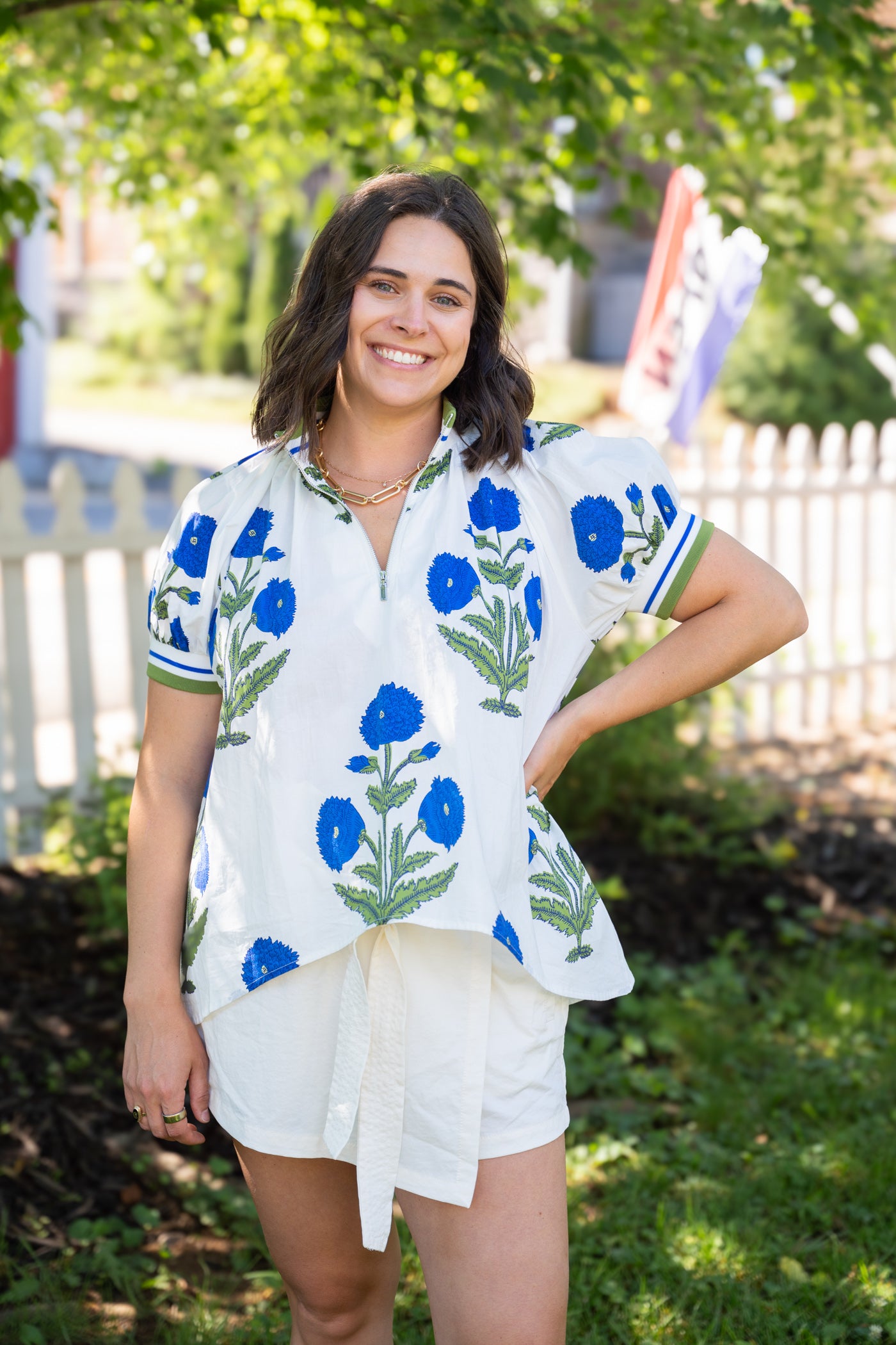 Lola Floral Print Top