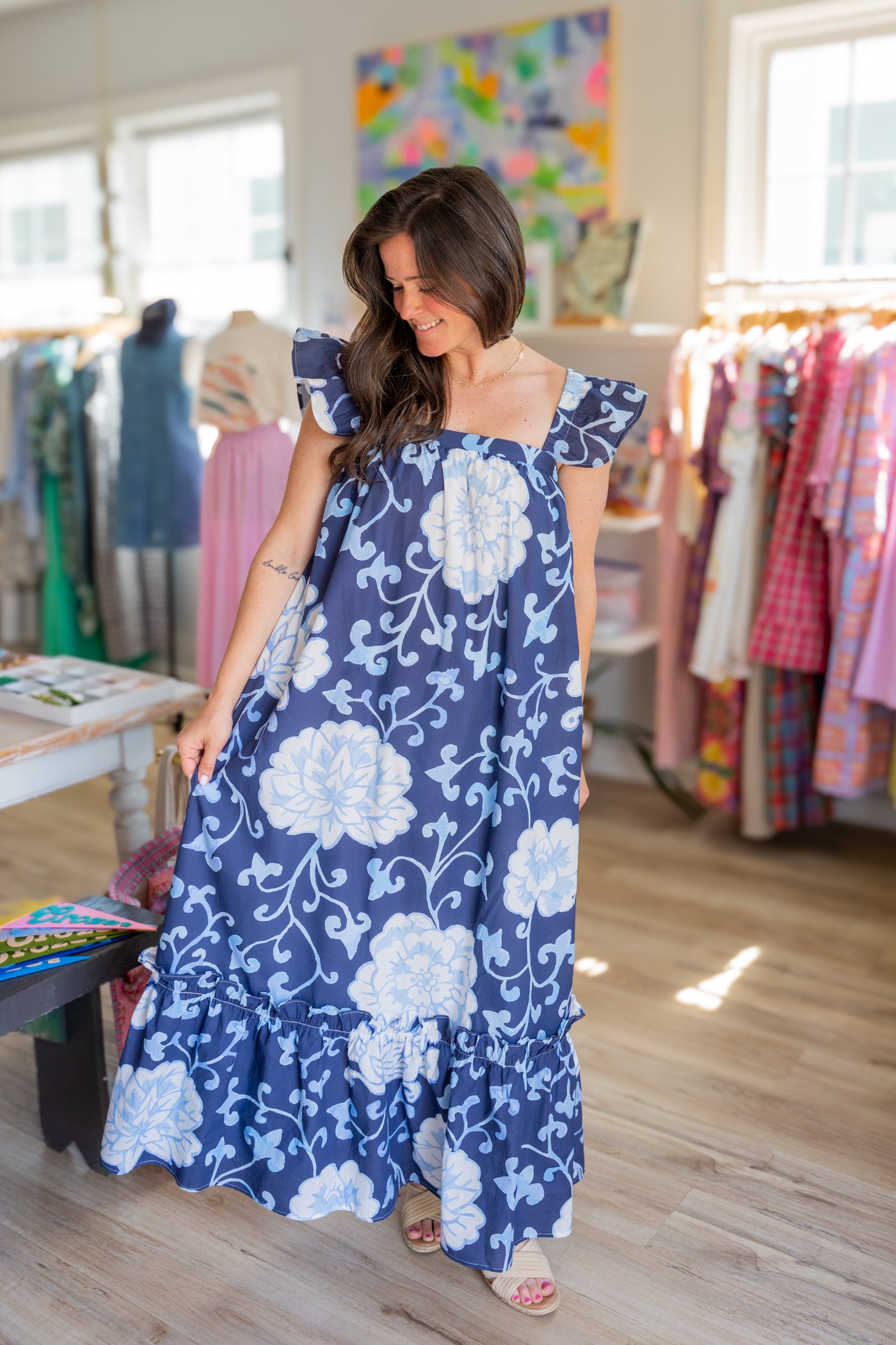 Bluebell Breeze Maxi Dress
