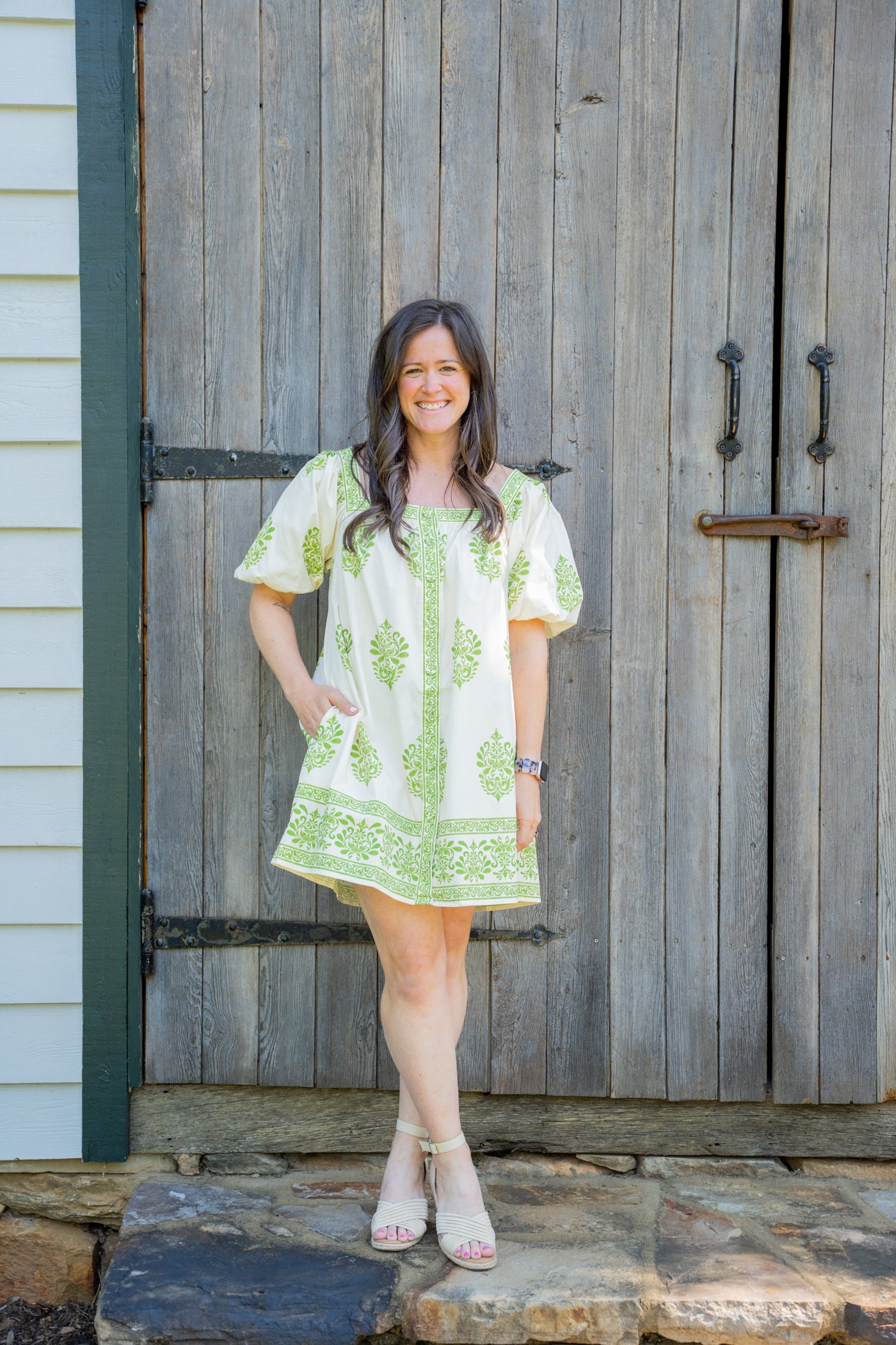 Green Goddess Mini Dress