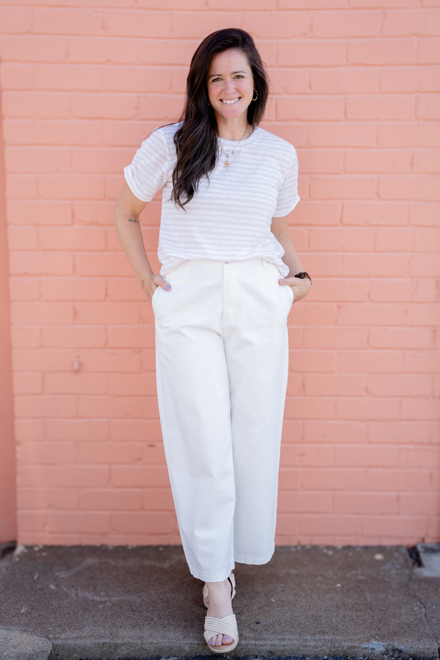 Cotton Barrel Pants