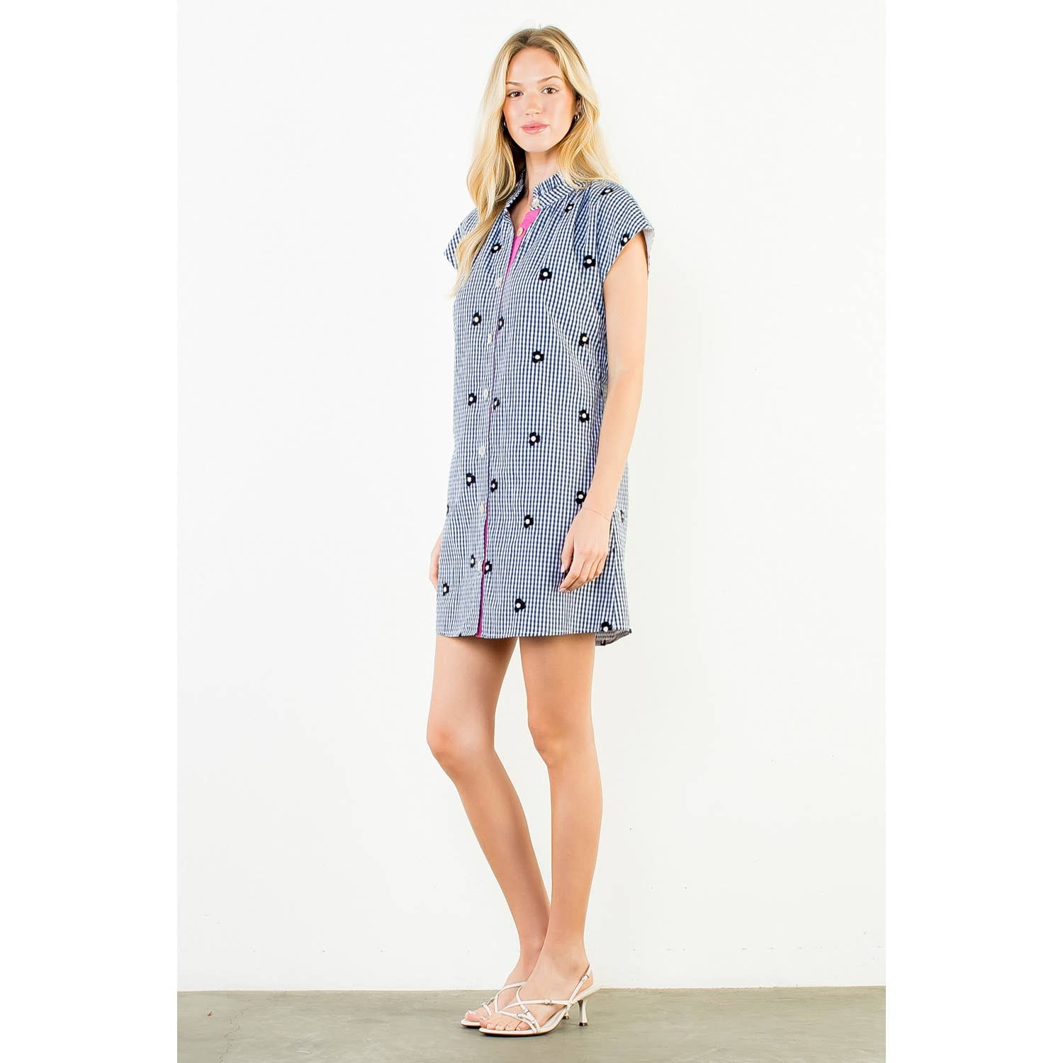 Ginger Gingham Mini Dress