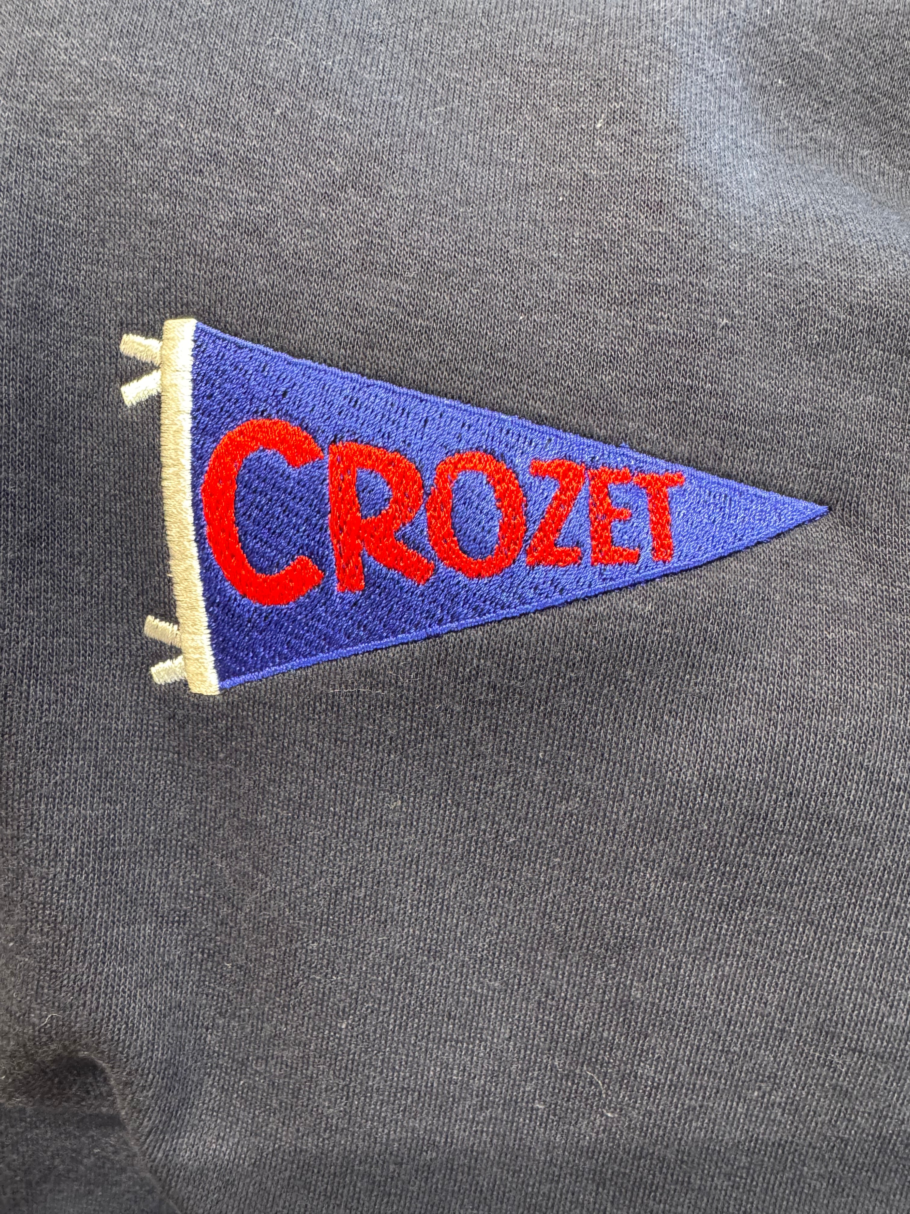 Crozet Pennant Flag Cropped Sweatshirt