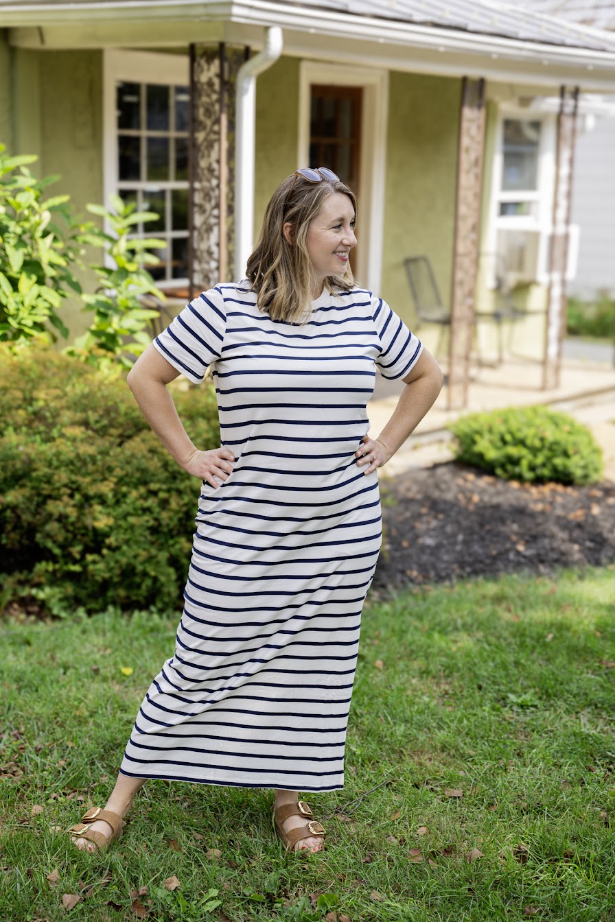 The Delaney Stripe Dress