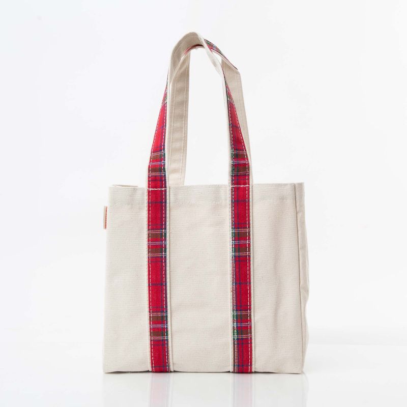 Four Bottle Canvas Wine Tote