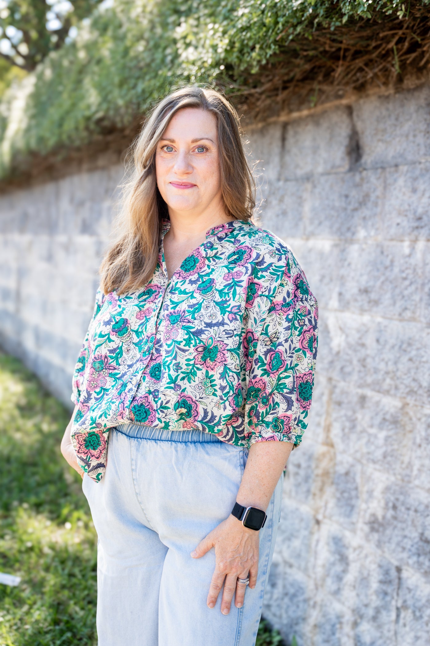 Pippa Washed Denim Pants