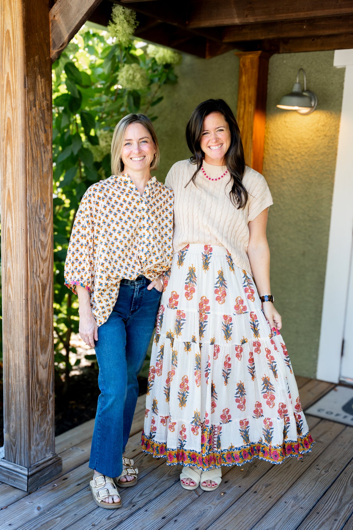 Yellow Floral Blouse