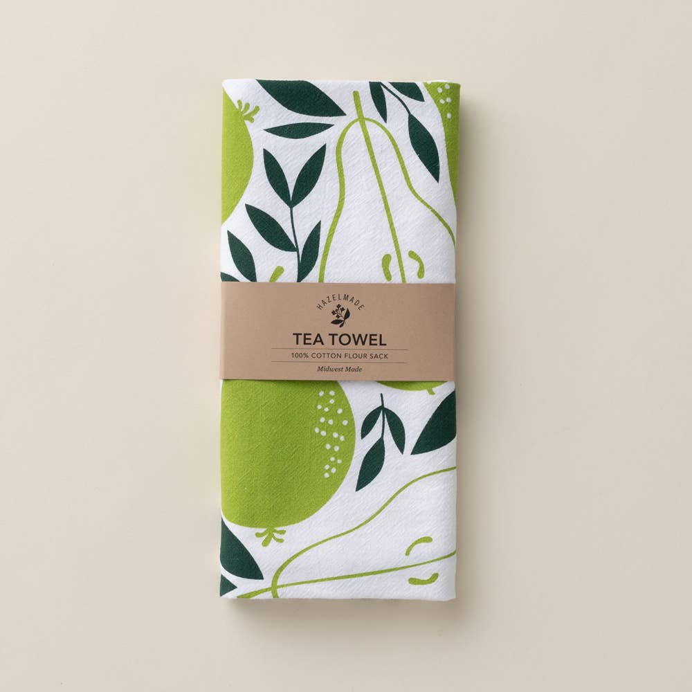 Pears Tea Towel / Kitchen Decor / Midwest Made