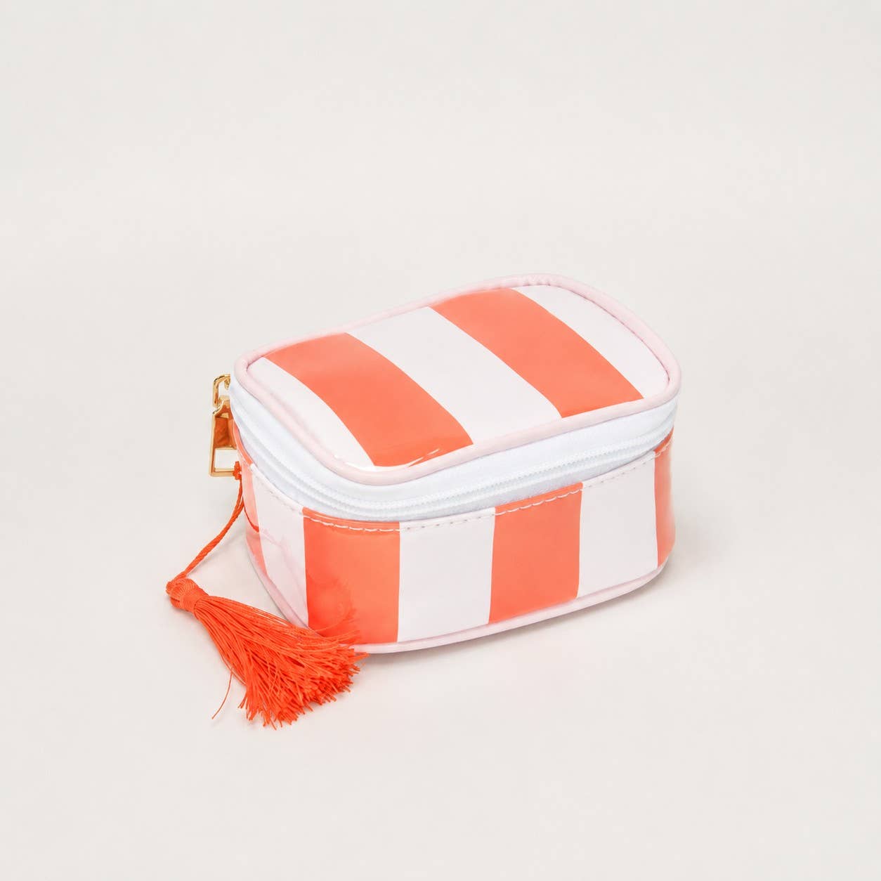 Mini Stripe Cosmetic Case
