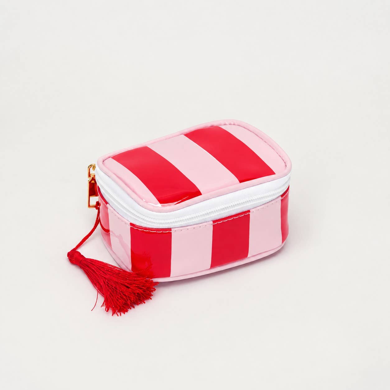 Mini Stripe Cosmetic Case