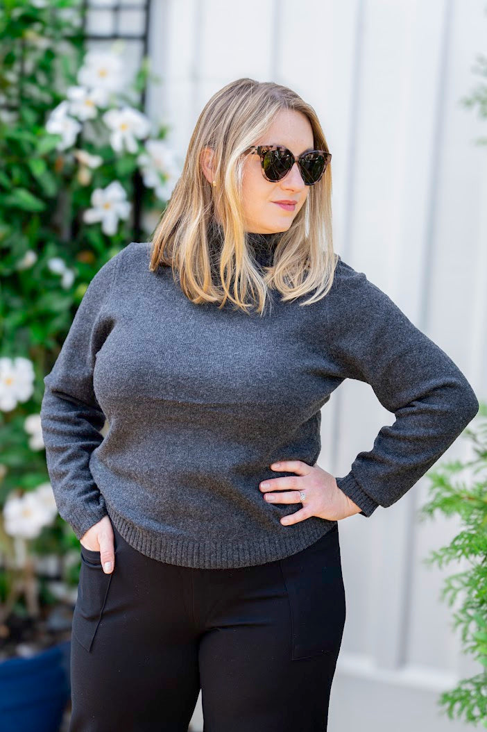 Granite Turtleneck Sweater