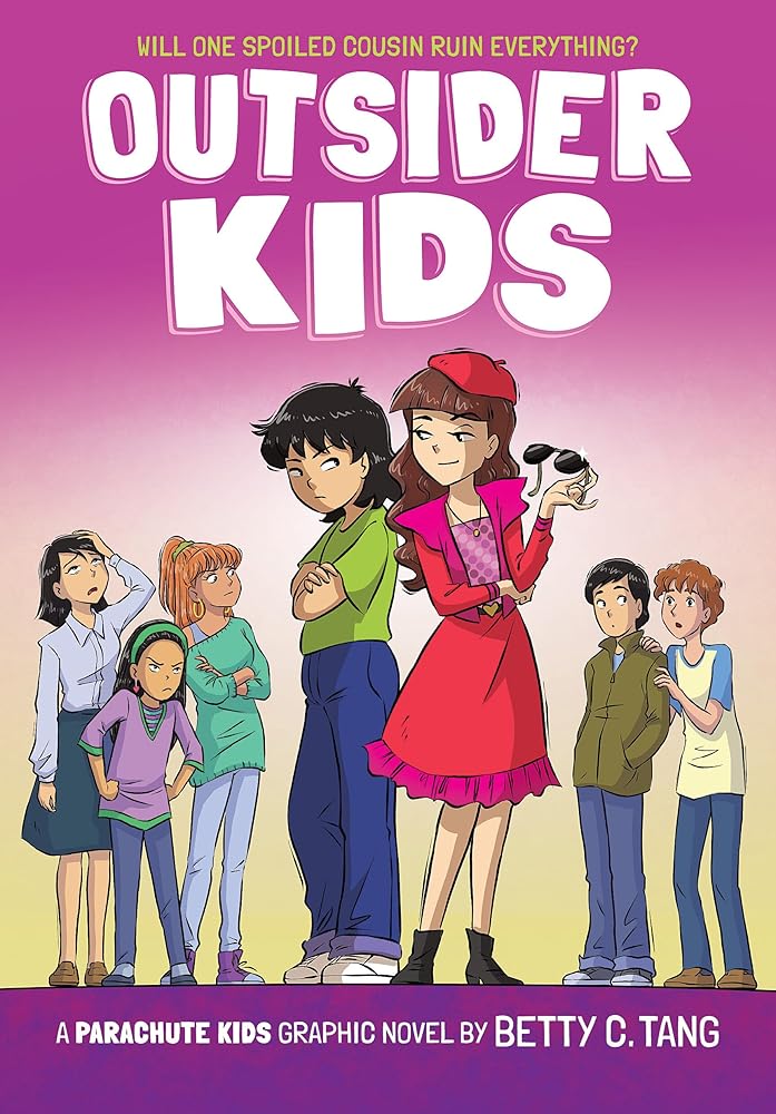 Outsider Kids: A Parachute Kids Graphic Novel (Parachute Kids #2) cover image