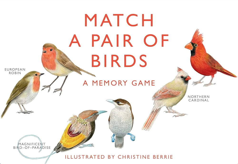 Laurence King Publishing Match a Pair of Birds: A Memory Game cover image