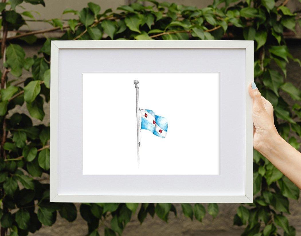 Crozet Flag Half Mast