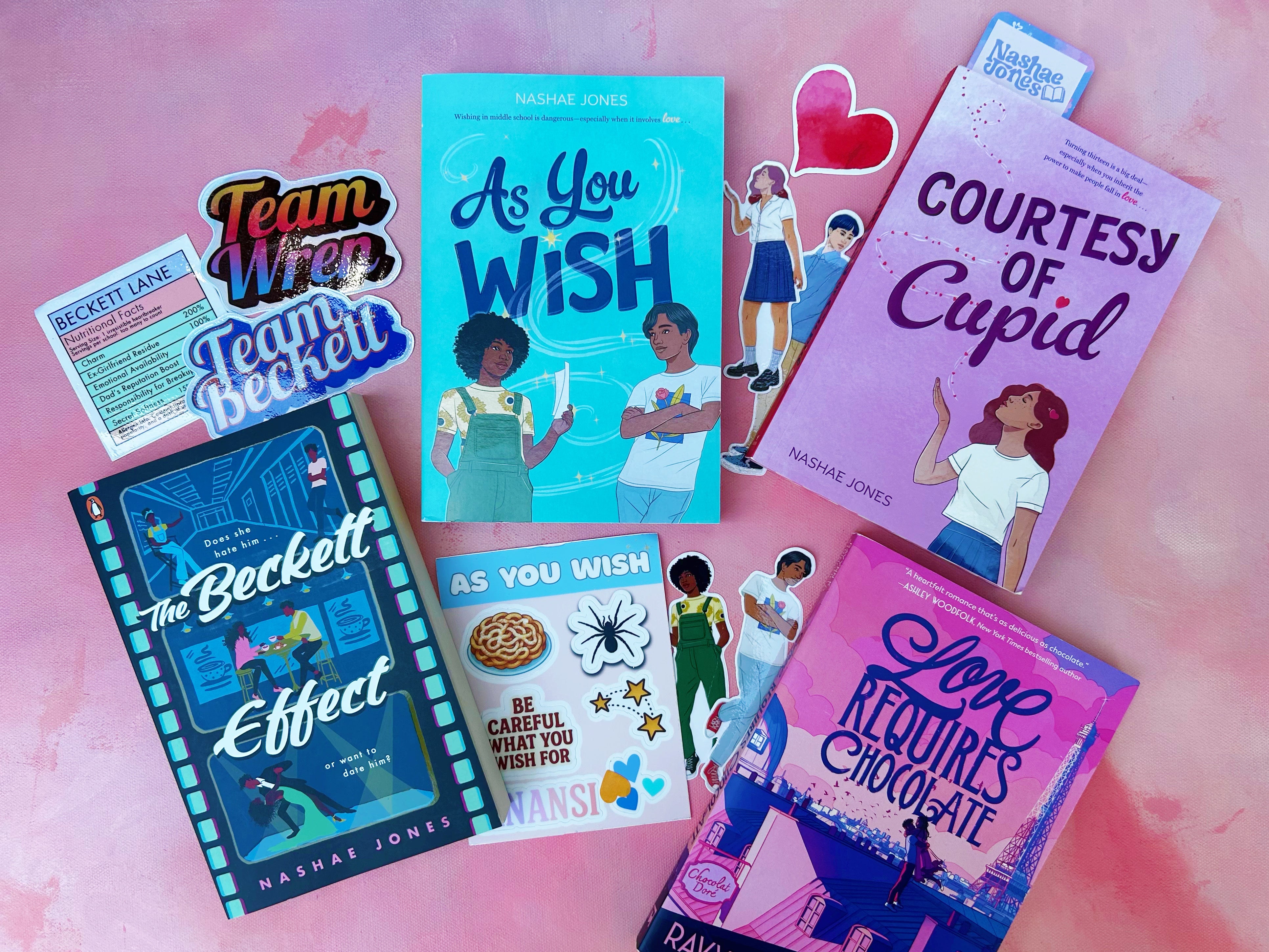Young Adult Signed Book Bundle w. Stickers