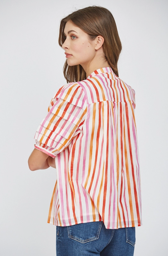 The Cotton Candy Stripe Top
