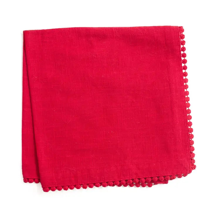 Cotton Lace Trimmed Napkin
