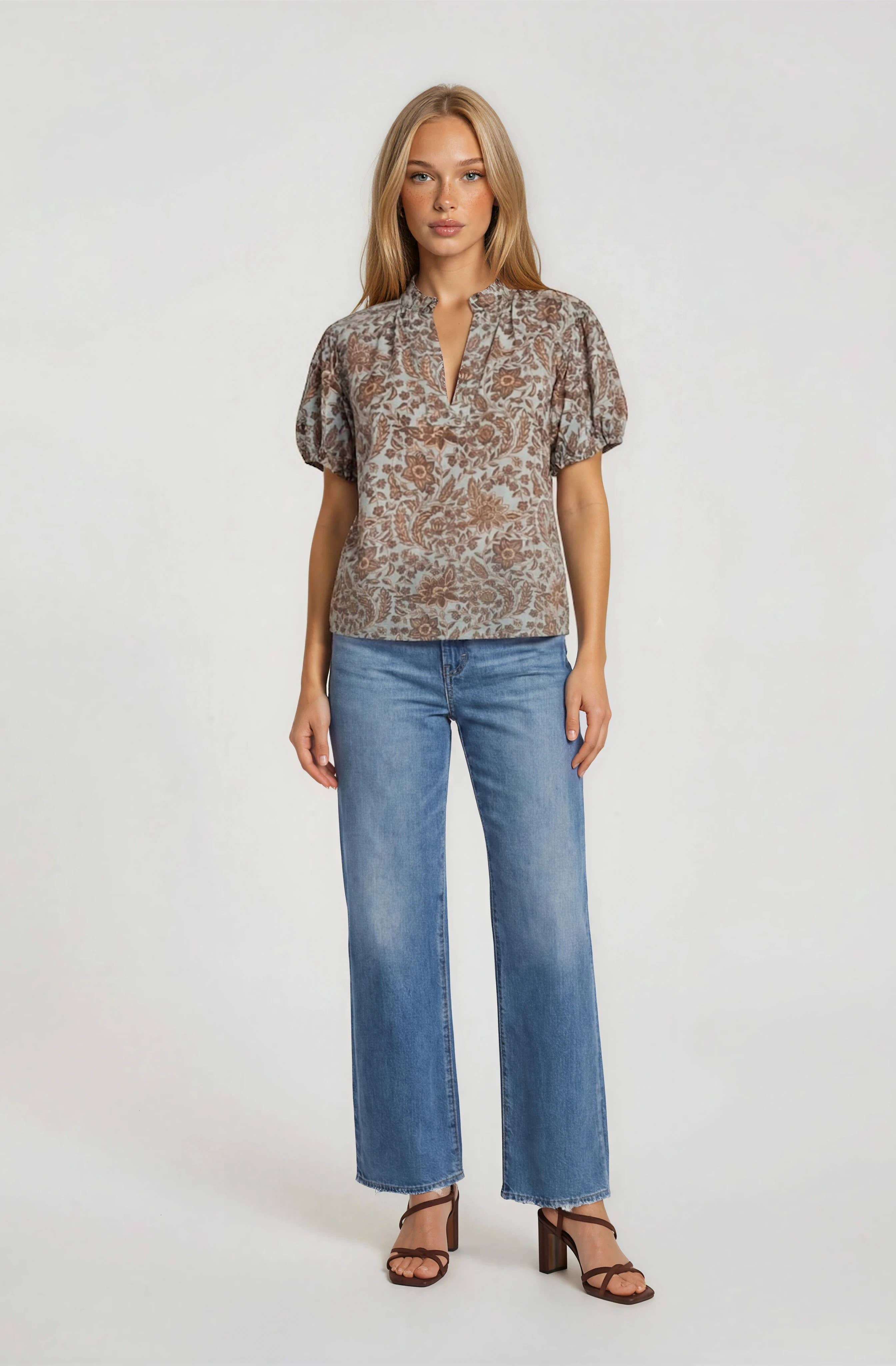 Coco Puff Sleeve Blouse
