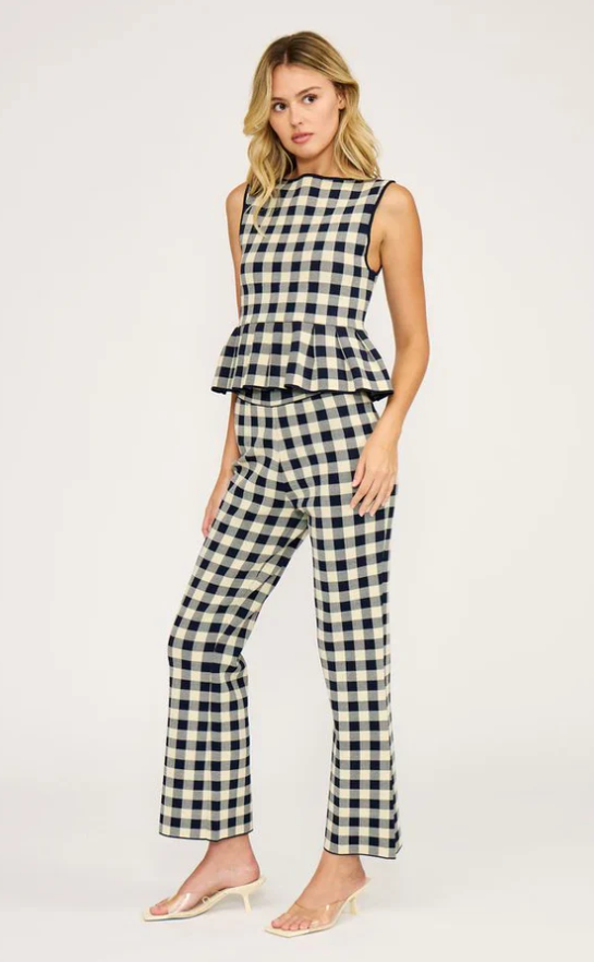 Clara Knit Peplum Top