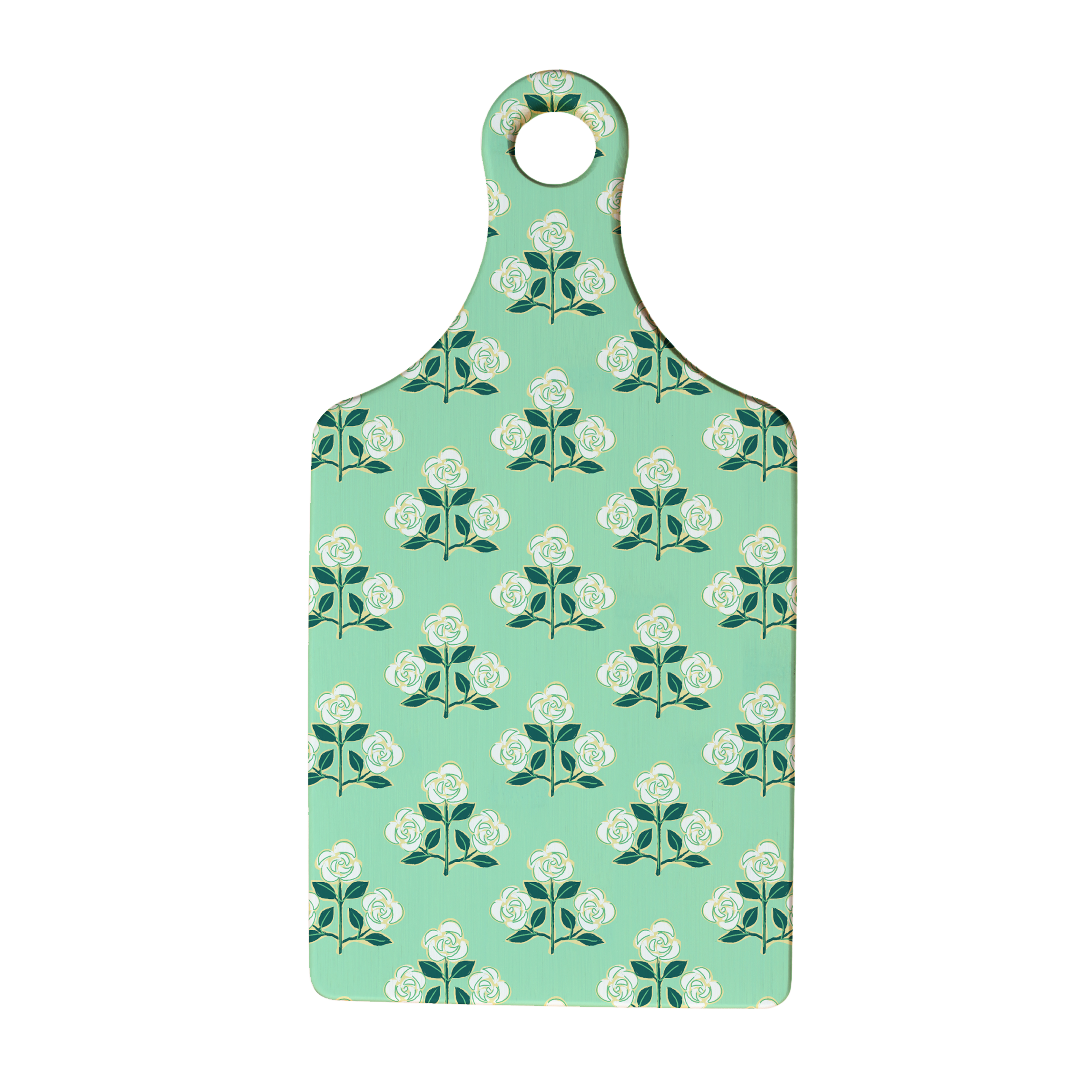 Charcuterie Serving Board w/Handle - Betsy: Green