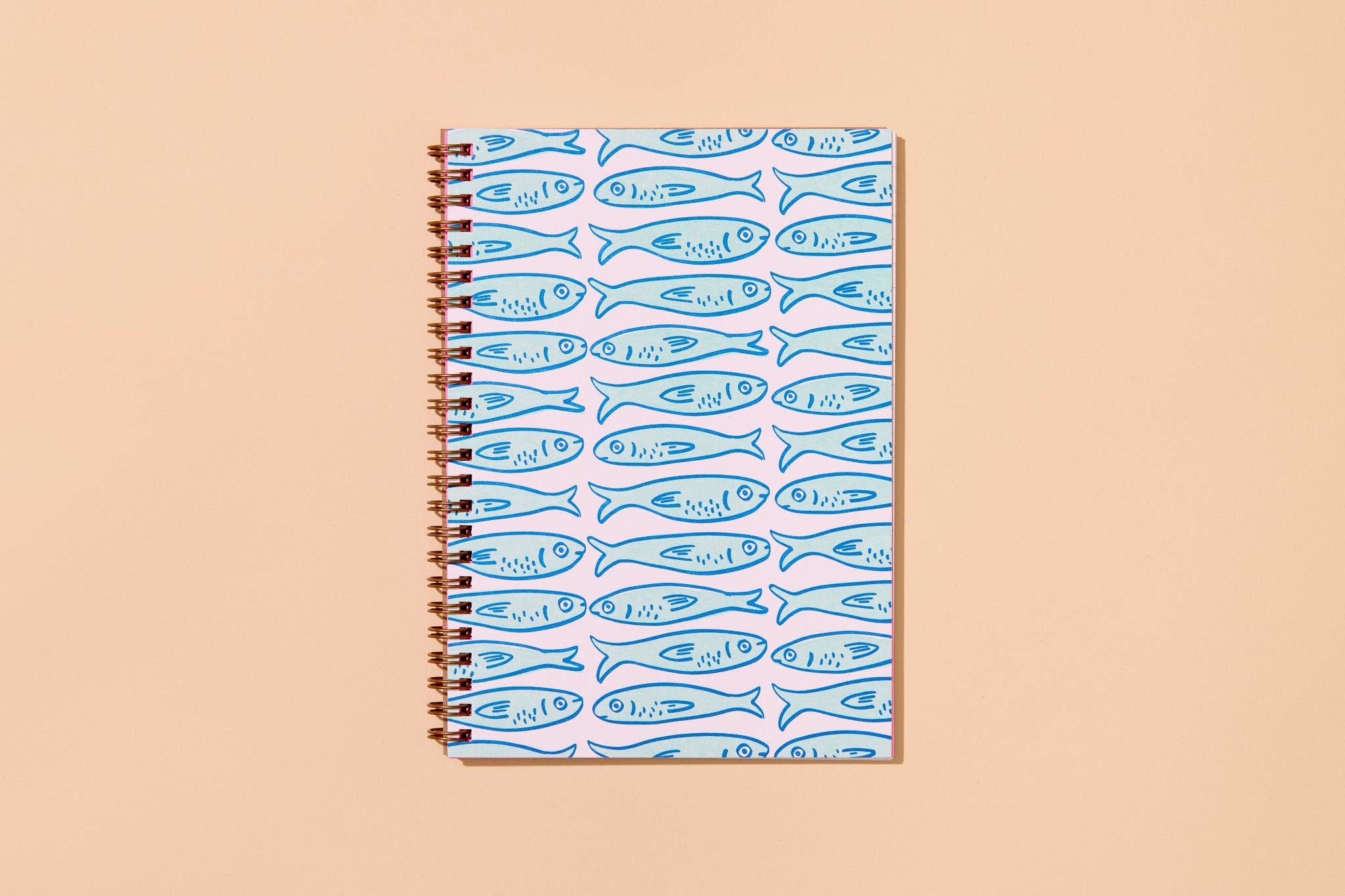 Sardine Fish Spiral Notebook