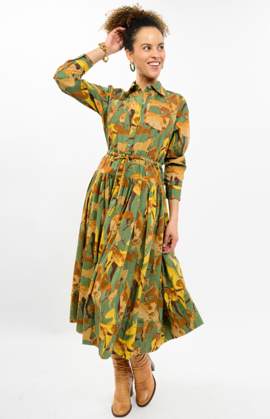 Wild Horses Maxi Dress