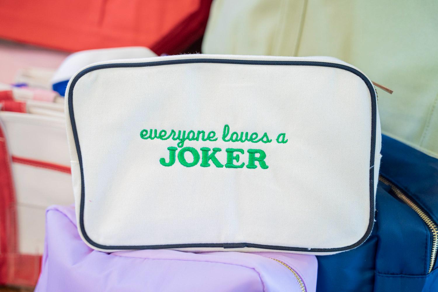 Everyone Loves a Joker Mahjong Tile Bag