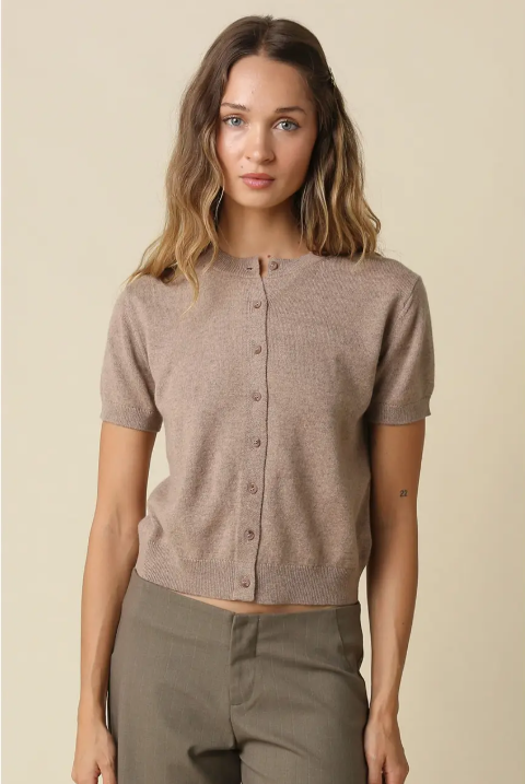 Maddie Short Sleeve Cardigan