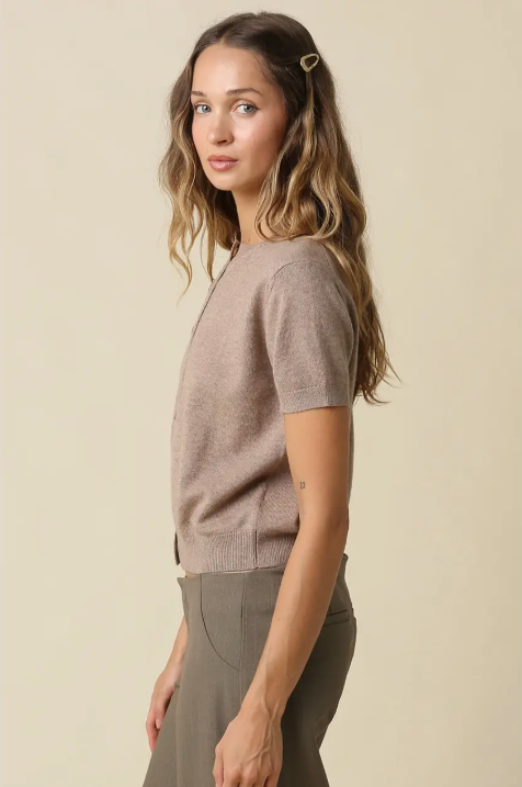 Maddie Short Sleeve Cardigan