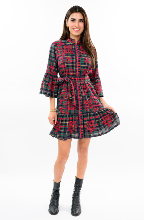 Tartan Cross Stitch Dress